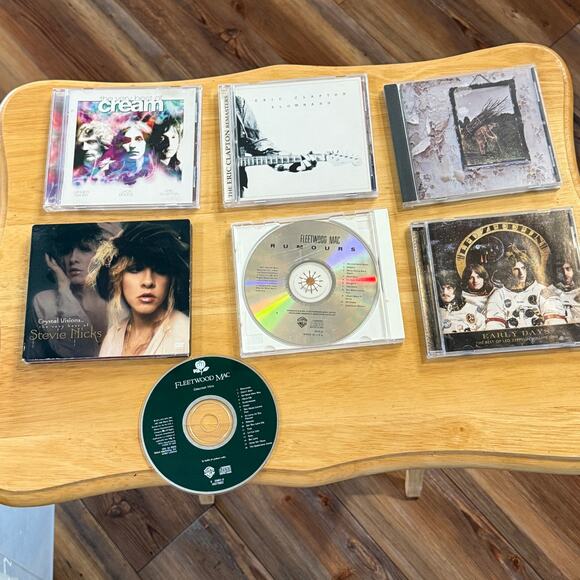 Cream, Led Zeppelin, Fleetwood Mac, Stevie Nicks CDs. 60s & 70s best of times - Picture 1 of 8